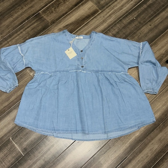 New ANDTHEWHY blouse medium - Picture 1 of 7